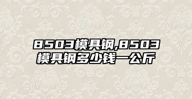 8503模具鋼,8503模具鋼多少錢一公斤