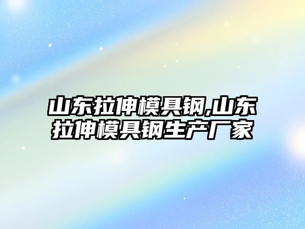 山東拉伸模具鋼,山東拉伸模具鋼生產(chǎn)廠家